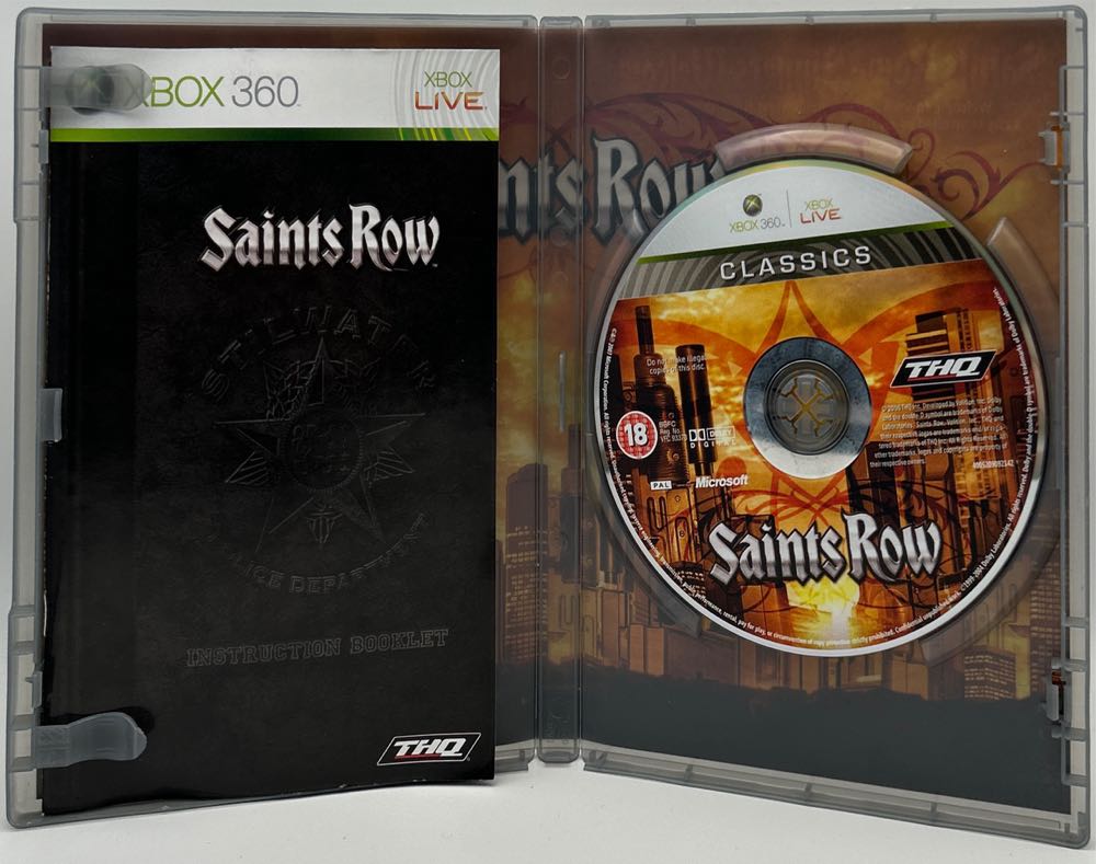 Saints Row (Classics) - Microsoft Xbox 360 (THQ) video game collectible [Barcode 4005209109581] - Main Image 4