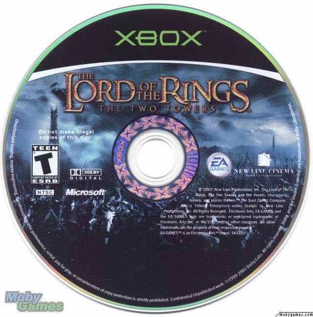 Lord of the Rings: The Two Towers - Microsoft Xbox (Stormfront Studios - 1) video game collectible [Barcode 014633144727] - Main Image 3