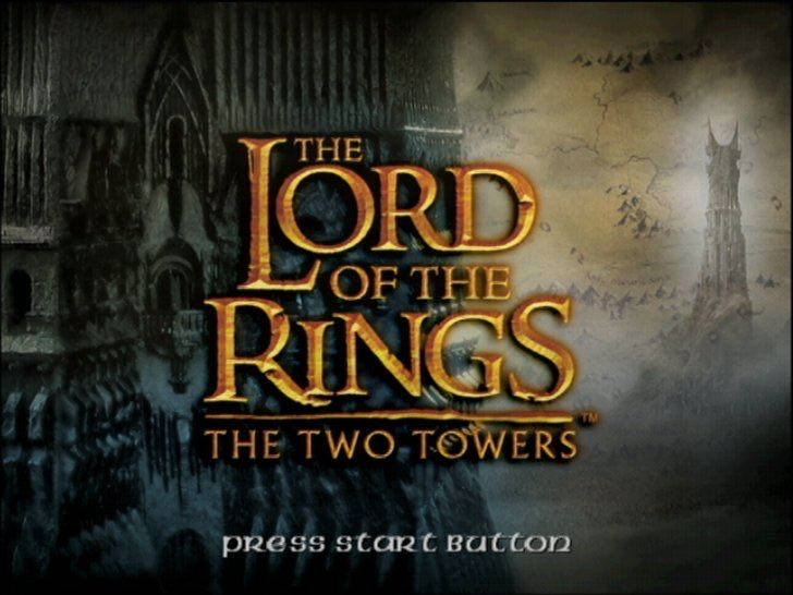 The Lord of the Rings: The Two Towers - Sony PlayStation 2 (PS2) (Electronic Arts - 1-2) video game collectible - Main Image 3