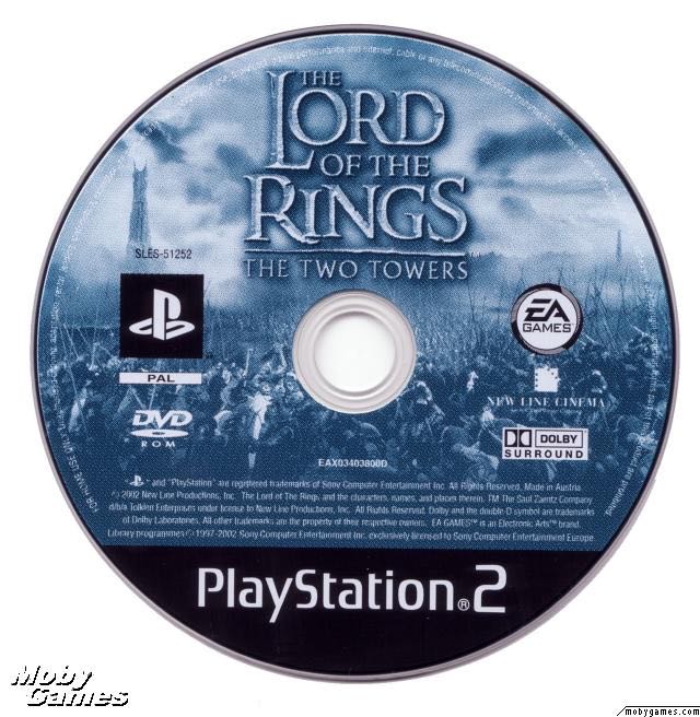The Lord of the Rings: The Two Towers - Sony PlayStation 2 (PS2) (EA Games - 2) video game collectible - Main Image 3