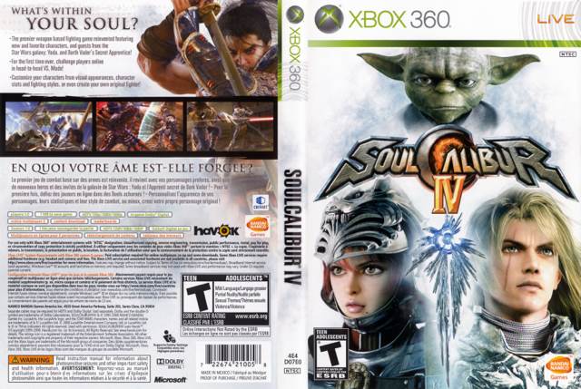 Soul Calibur IV - Microsoft Xbox 360 (Namco Bandai - 2) video game collectible [Barcode 3296580805242] - Main Image 2