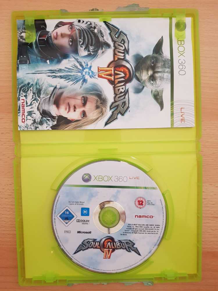 Soul Calibur IV - Microsoft Xbox 360 (Namco Bandai - 2) video game collectible [Barcode 3296580805242] - Main Image 3