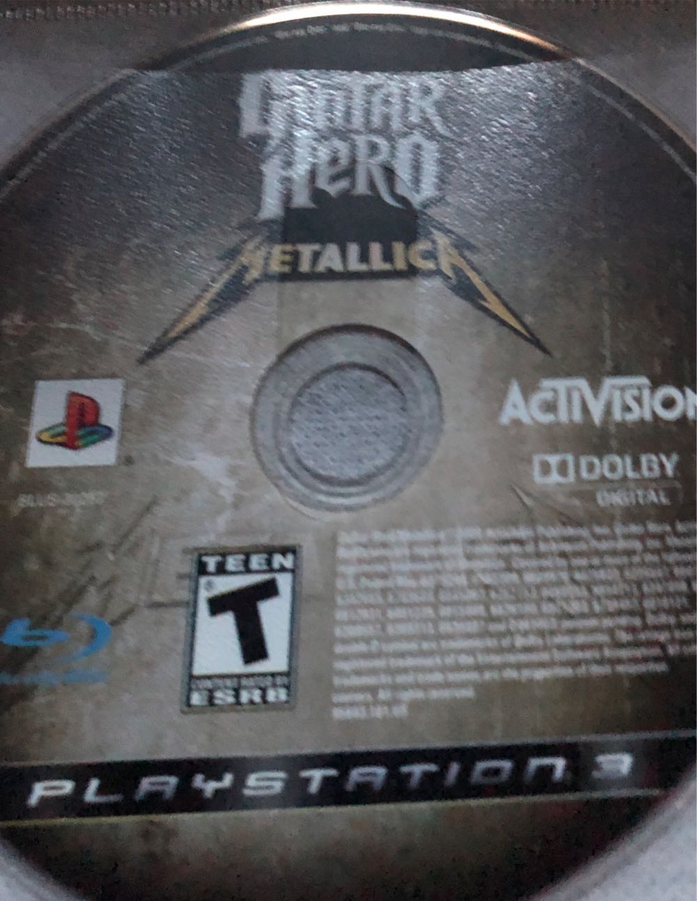 Guitar Hero: Metallica - Sony PlayStation 3 (PS3) (Activision  - 4) video game collectible [Barcode 02996387] - Main Image 4