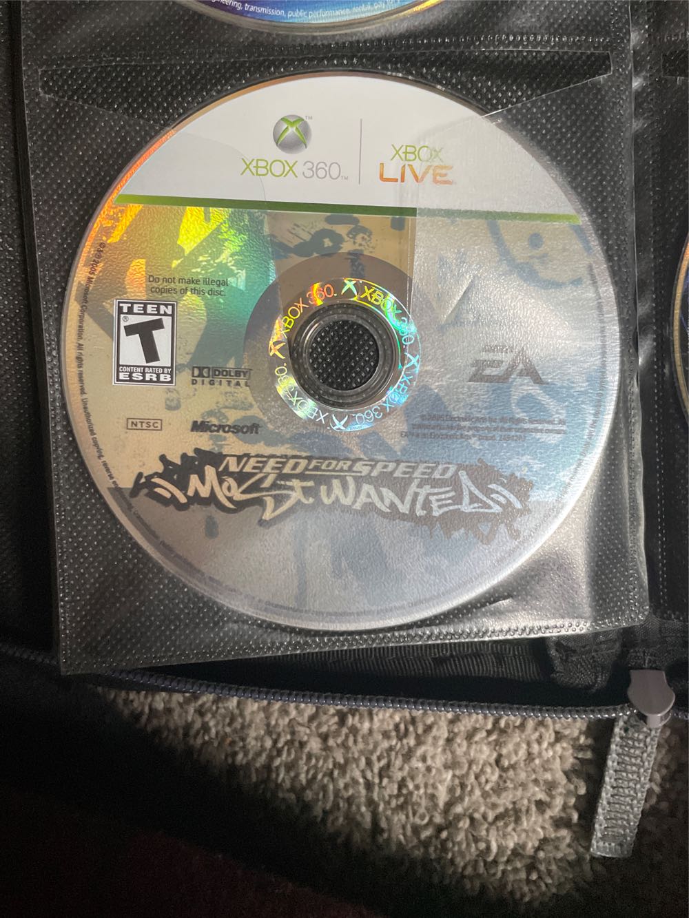 Need For Speed Most Wanted - Microsoft Xbox 360 (Electronic Arts - 1-2) video game collectible [Barcode 20217457] - Main Image 3
