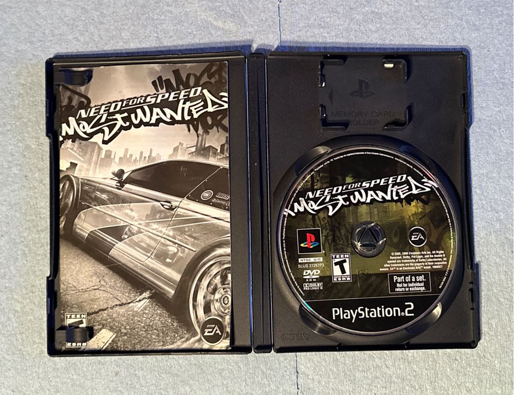 Need For Speed Most Wanted - Sony PlayStation 2 (PS2) video game collectible [Barcode 5030934046091] - Main Image 4