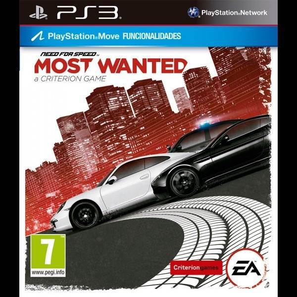 Need For Speed Most Wanted - Sony PlayStation 3 (PS3) (Electonic Arts - 1) video game collectible [Barcode 5030945109242] - Main Image 1