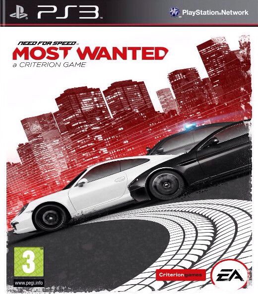 Need For Speed Most Wanted - Sony PlayStation 3 (PS3) (EA / Electronic Arts - 1) video game collectible - Main Image 1