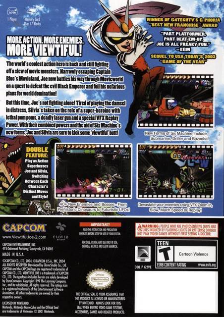 Viewtiful Joe 2 - Nintendo GameCube (Capcom - 1) video game collectible [Barcode 013388200160] - Main Image 2