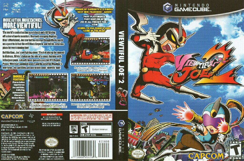 Viewtiful Joe 2 - Nintendo GameCube video game collectible - Main Image 2