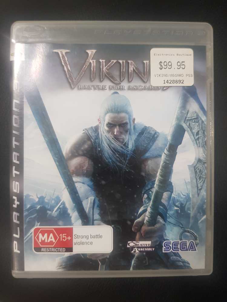 Viking: Battle For Asgard - Sony PlayStation 3 (PS3) (Sega - 1) video game collectible [Barcode 5060138436466] - Main Image 3