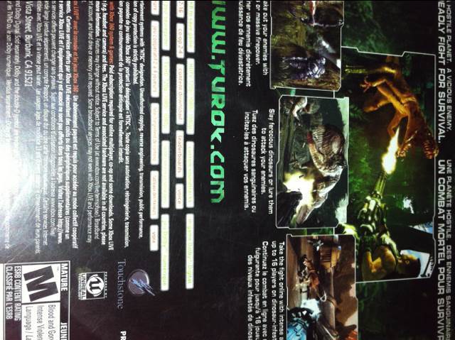 Turok - Microsoft Xbox 360 video game collectible - Main Image 2