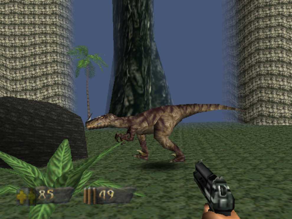 Turok: Dinosaur Hunter - Nintendo 64 (N64) (Acclaim Enternainment - 1) video game collectible - Main Image 2