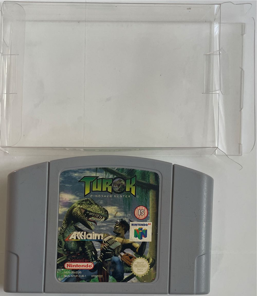 Turok: Dinosaur Hunter - Nintendo 64 (N64) (Acclaim Enternainment - 1) video game collectible - Main Image 3