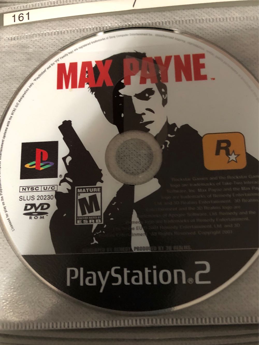 Max Payne - Sony PlayStation 2 (PS2) (Rockstar Games - 1) video game collectible [Barcode 1042527086] - Main Image 4