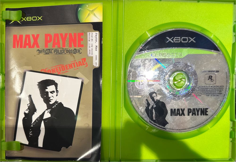 Max Payne - Microsoft Xbox (Rock Star Games - 1) video game collectible [Barcode 5026555240192] - Main Image 3