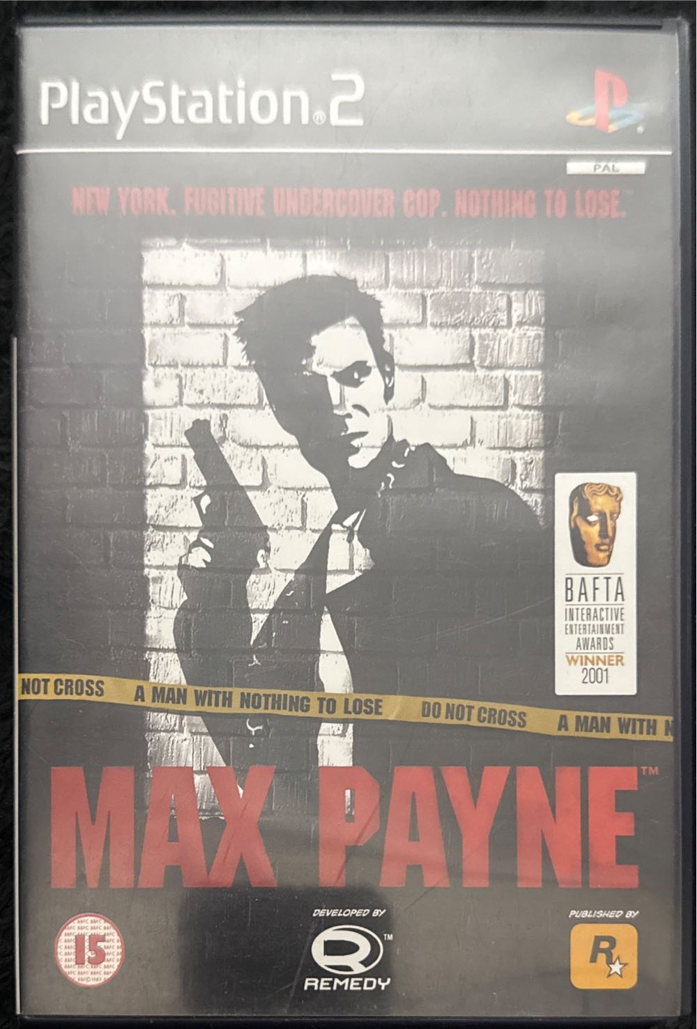 Max Payne - Sony PlayStation 2 (PS2) (Rockstar Games - 1) video game collectible [Barcode 5026555300629] - Main Image 3
