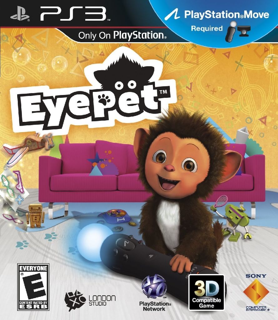 EyePet - Sony PlayStation 3 (PS3) video game collectible - Main Image 1