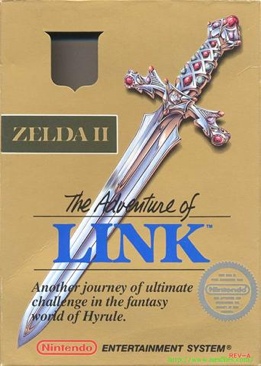 Zelda II: the Adventure of Link (Loose) - Nintendo Entertainment System (NES) (Nintendo - 1) video game collectible - Main Image 1