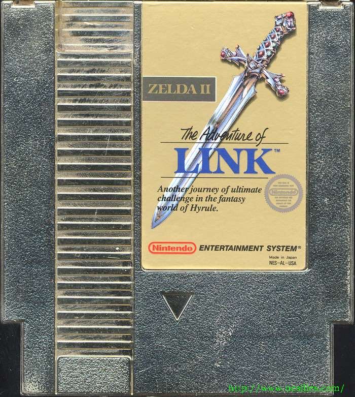Zelda II: the Adventure of Link (Loose) - Nintendo Entertainment System (NES) (Nintendo - 1) video game collectible - Main Image 3
