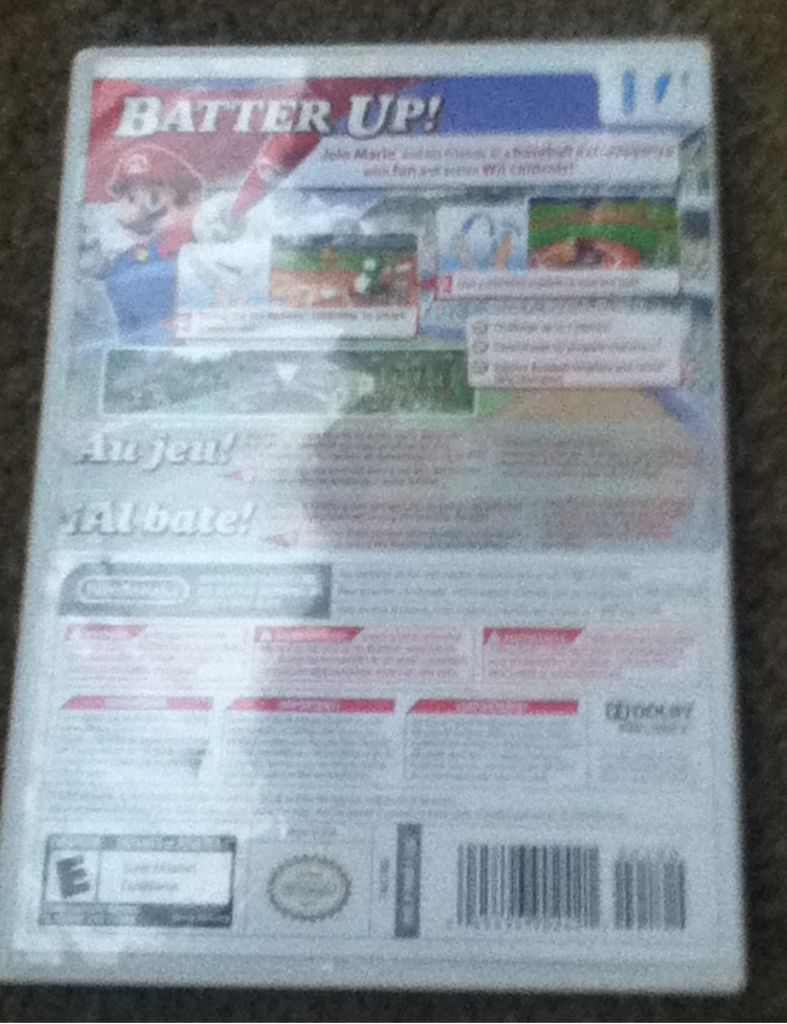 Mario Super Sluggers - Nintendo Wii (28) video game collectible - Main Image 2