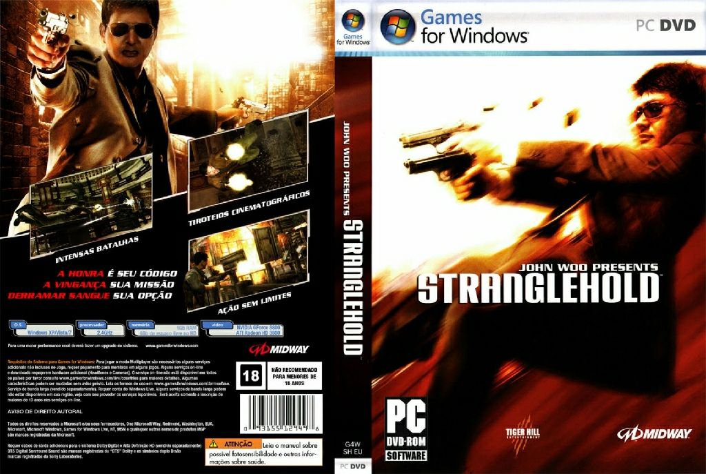 Stranglehold - PC (Midway Games) video game collectible [Barcode 5037930060786] - Main Image 2