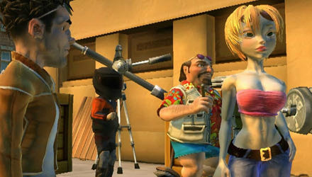 Leisure Suit Larry: Box Office Bust - Microsoft Xbox 360 (Funsta - 1) video game collectible [Barcode 5024866340679] - Main Image 3