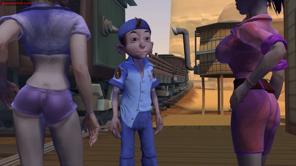 Leisure Suit Larry: Box Office Bust - Microsoft Xbox 360 (Funsta - 1) video game collectible [Barcode 5024866340679] - Main Image 4