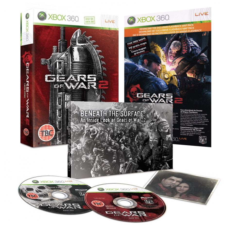Gears Of War 2 Limited - Microsoft Xbox 360 video game collectible [Barcode 882224721240] - Main Image 2