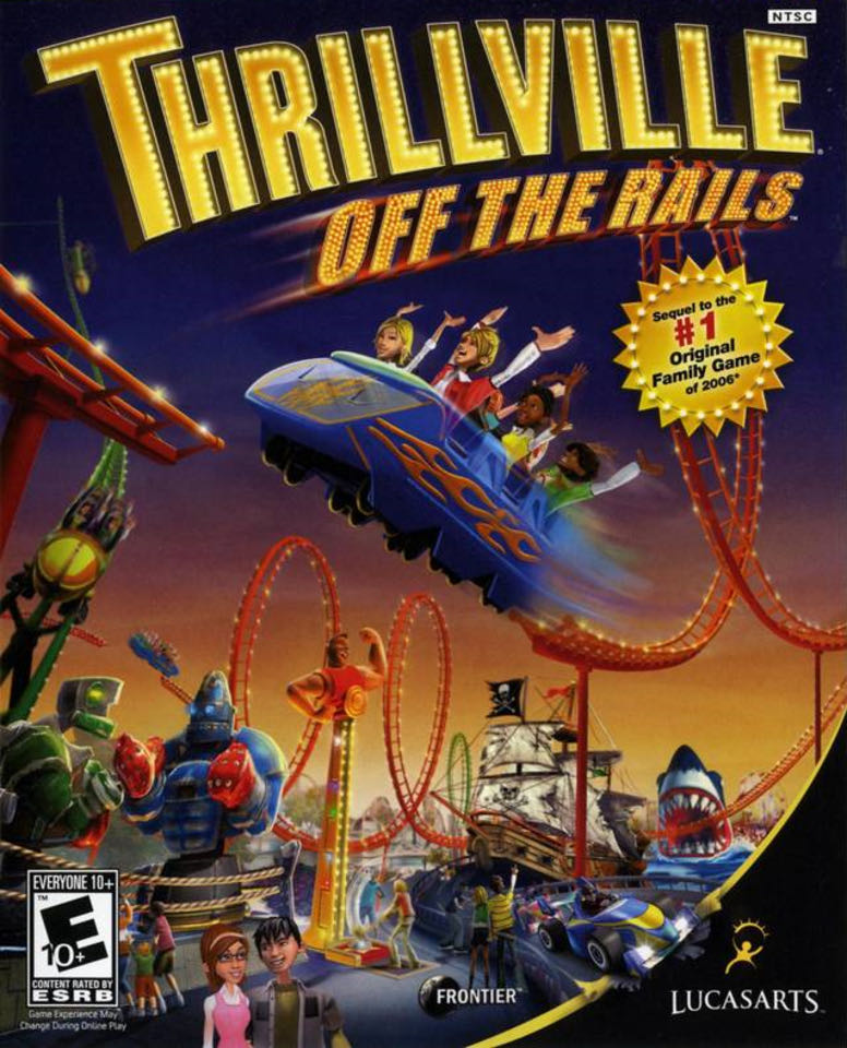 Thrillville - Sony PlayStation 2 (PS2) (LucasArts - 1-4) video game collectible [Barcode 023272404352] - Main Image 4