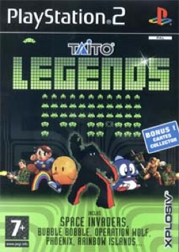 Taito Legends - Sony PlayStation 2 (PS2) (Empire Interactive - 2) video game collectible [Barcode 5017783018738] - Main Image 1
