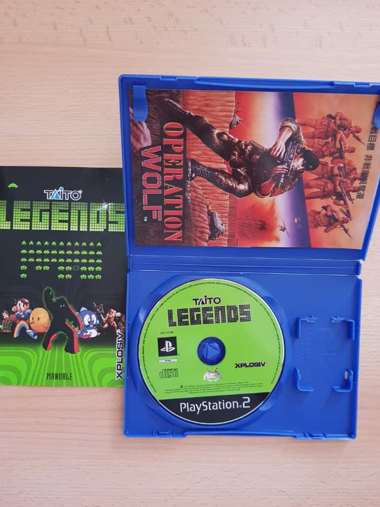 Taito Legends - Sony PlayStation 2 (PS2) (Xplosiv - 2) video game collectible [Barcode 5017783021431] - Main Image 3