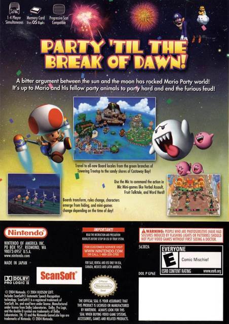 Mario Party 6 - Nintendo GameCube (Nintendo - 4) video game collectible [Barcode 045496962623] - Main Image 2