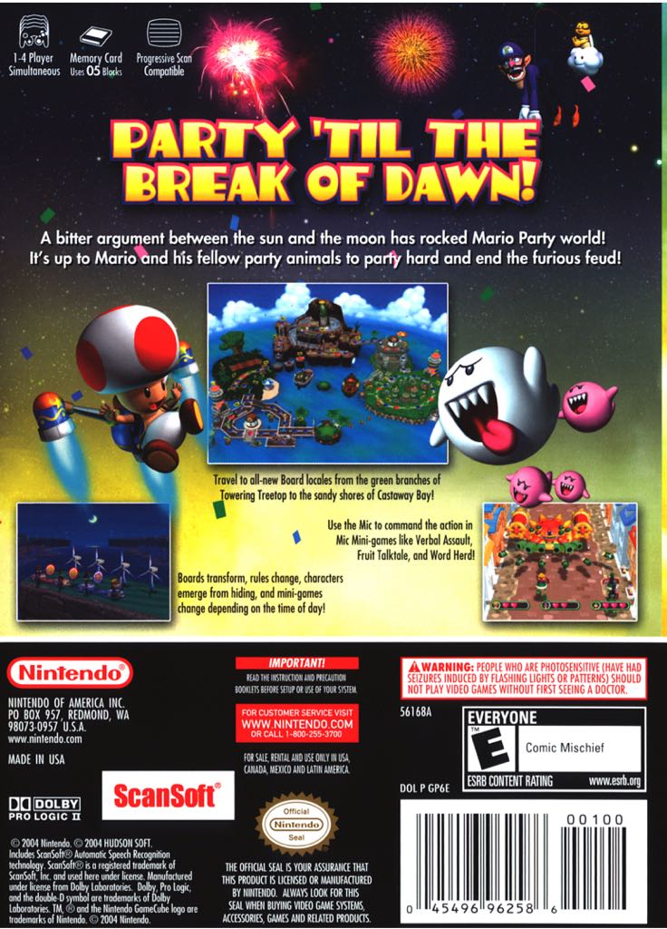 Mario Party 6 - Nintendo GameCube video game collectible - Main Image 2