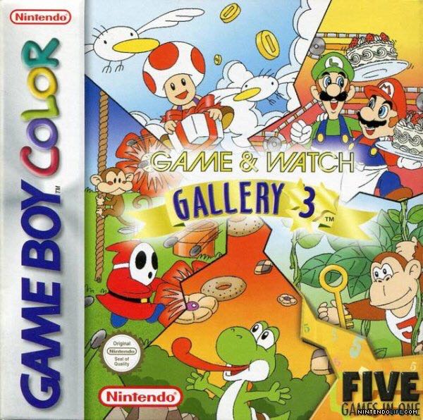 Game and Watch Gallery 3 - Nintendo Game Boy Color (Nintendo - 1) video game collectible - Main Image 1
