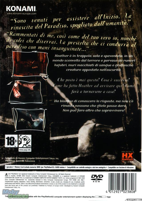 Silent Hill 3 - Sony PlayStation 2 (PS2) (Konami - 1) video game collectible [Barcode 4012927023808] - Main Image 2