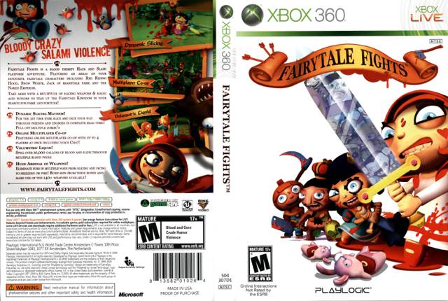 Fairytale Fights - Microsoft Xbox 360 (Playlogic - 1-4) video game collectible [Barcode 8717545402542] - Main Image 2