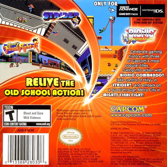 Capcom Classics Collection Reloaded - Sony PlayStation Portable (PSP) video game collectible - Main Image 2