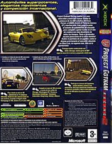 Project Gotham Racing 2 - Microsoft Xbox (1-4) video game collectible [Barcode 805529491465] - Main Image 2