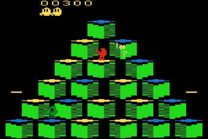 Q-Bert - Atari 2600 video game collectible - Main Image 2