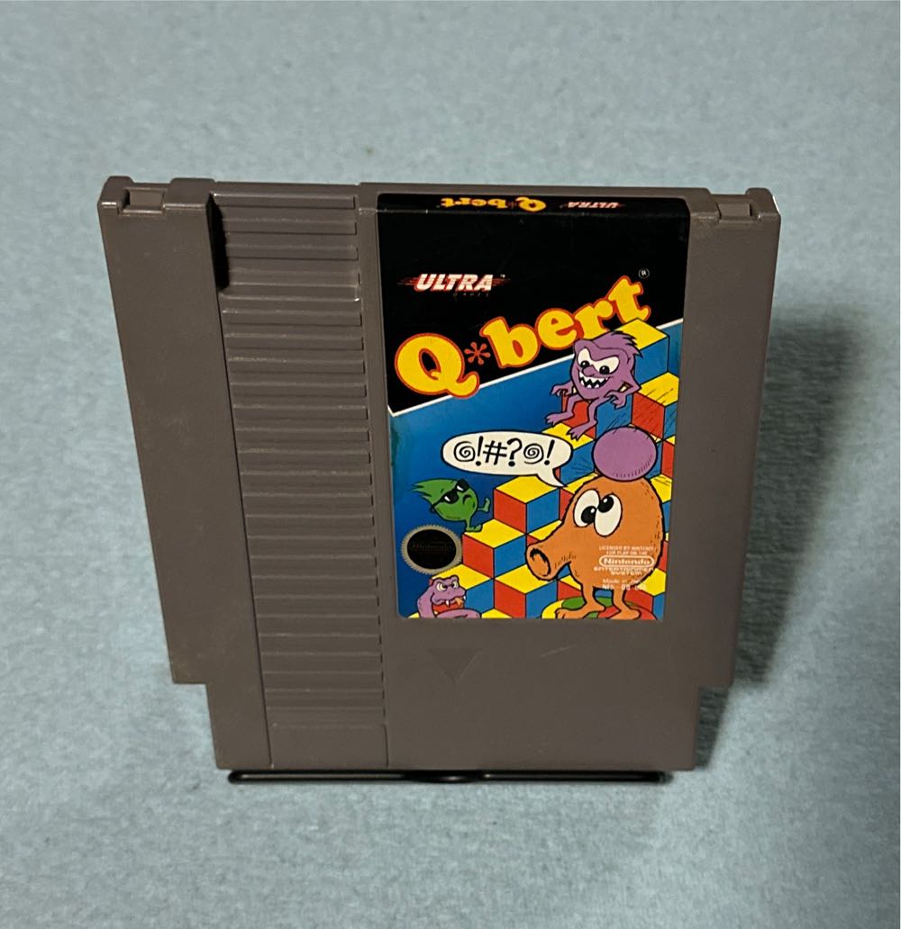 Q-Bert - Nintendo Entertainment System (NES) video game collectible - Main Image 3