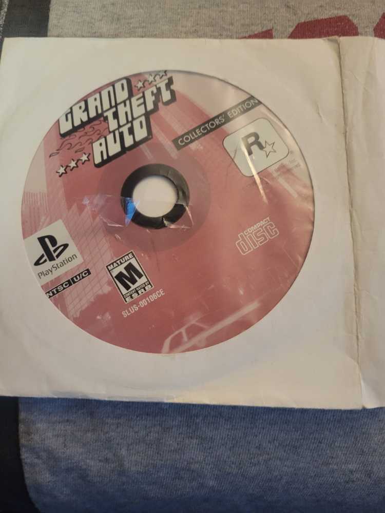 Grand Theft Auto - Sony PlayStation (BMG Interactive - 1) video game collectible [Barcode 768964239521] - Main Image 3