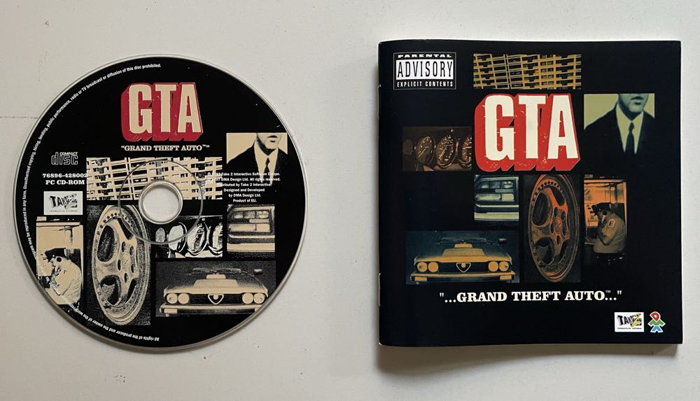 Grand Theft Auto - PC video game collectible [Barcode 768964280028] - Main Image 3