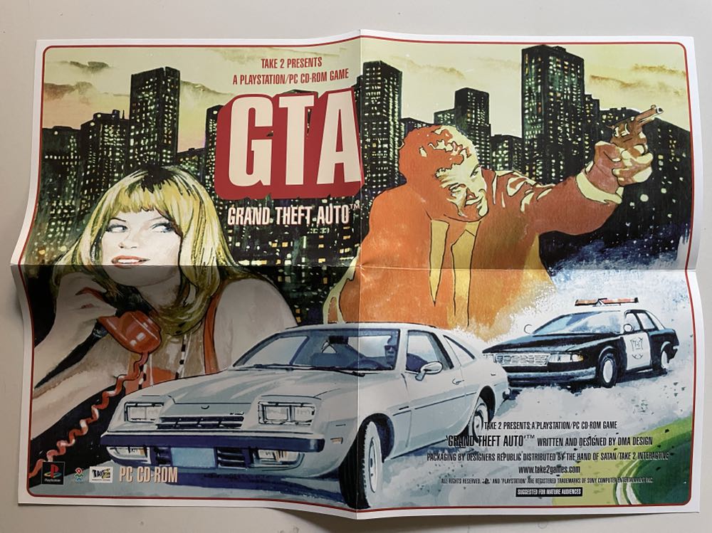 Grand Theft Auto - PC video game collectible [Barcode 768964280028] - Main Image 4