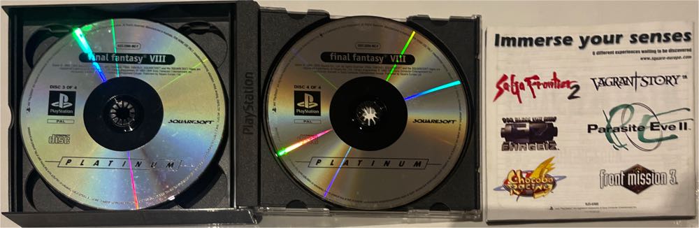 Final Fantasy VIII - Sony PlayStation (SquareSoft - 1) video game collectible [Barcode 711719194125] - Main Image 4