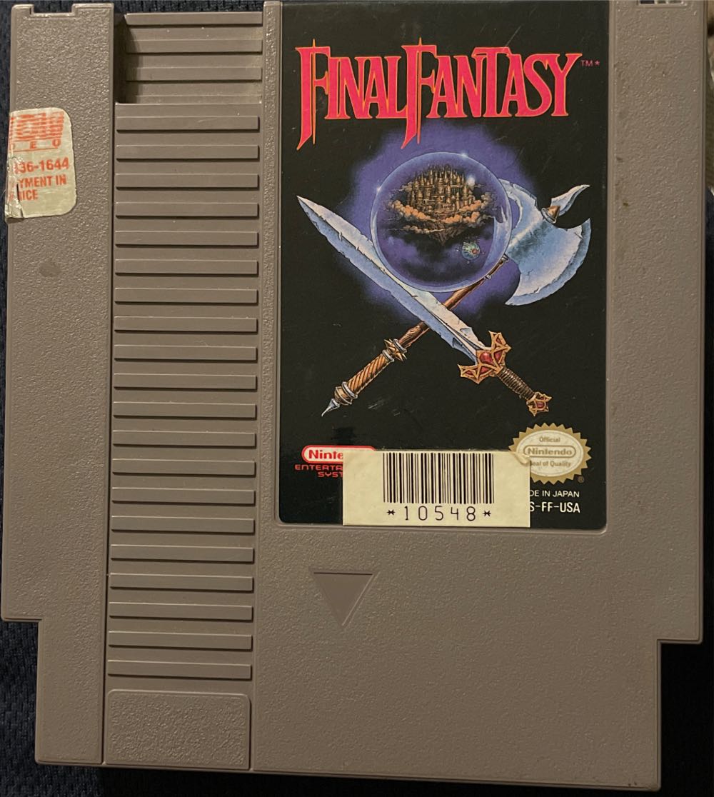 Final Fantasy - Nintendo Entertainment System (NES) (Nintendo - 1) video game collectible [Barcode 0045496630607] - Main Image 3