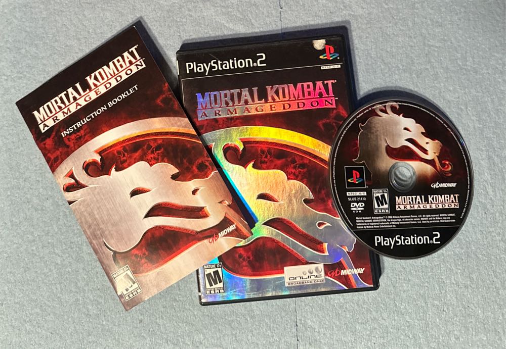 Mortal Kombat: Armageddon - Sony PlayStation 2 (PS2) (Midway - 2) video game collectible [Barcode 031719269358] - Main Image 3