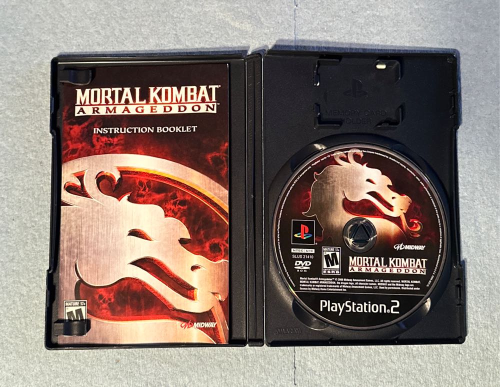 Mortal Kombat: Armageddon - Sony PlayStation 2 (PS2) (Midway - 2) video game collectible [Barcode 031719269358] - Main Image 4