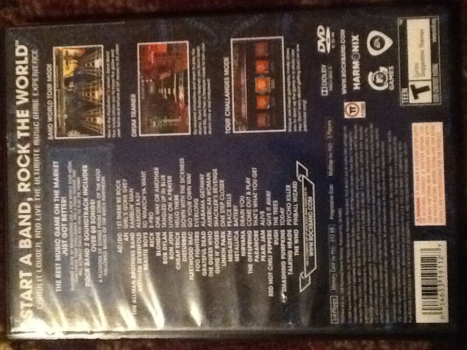 RockBand 2 - Sony PlayStation 2 (PS2) (4) video game collectible - Main Image 2