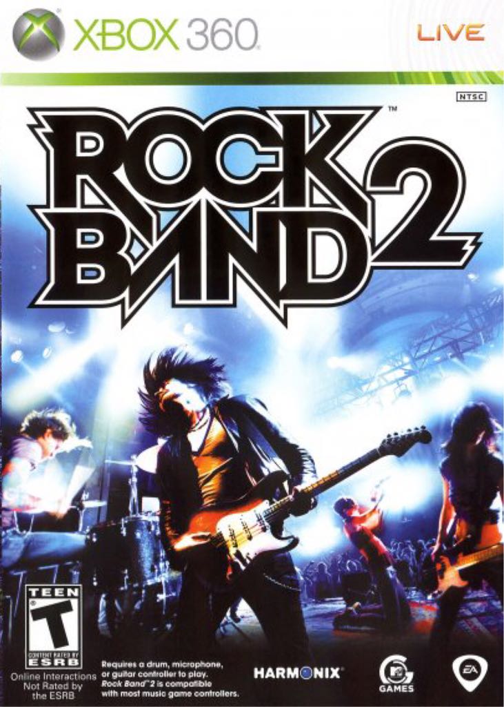 RockBand 2 - Microsoft Xbox 360 video game collectible - Main Image 1