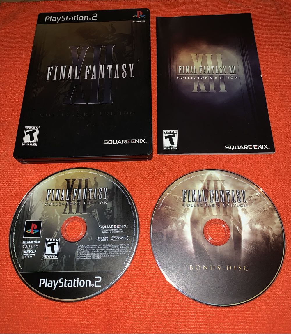 Final Fantasy XII Collector’s Edition - Sony PlayStation 2 (PS2) (Square Enix - 1) video game collectible [Barcode 662248906140] - Main Image 3